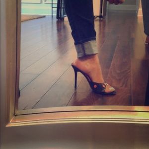 Charles David Slide on heels /mules